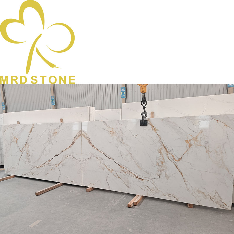 Engineered Calacatta Gold Quartz Stone Engineered Calacatta Gold Quartz Stone